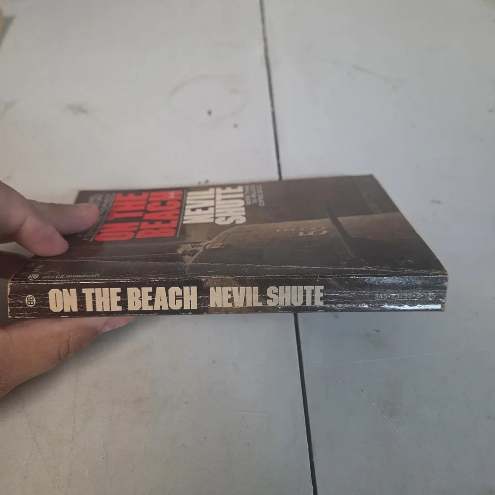 On The Beach by Nevil Shute 1974, Ballantine Books Pbk Nuclear WAR 1st Printing